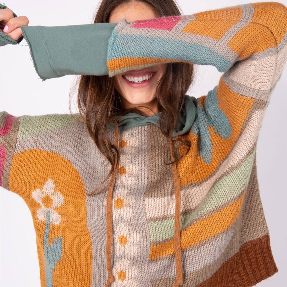 Natural Life - Dreamer Jacquard Sweater - Slate